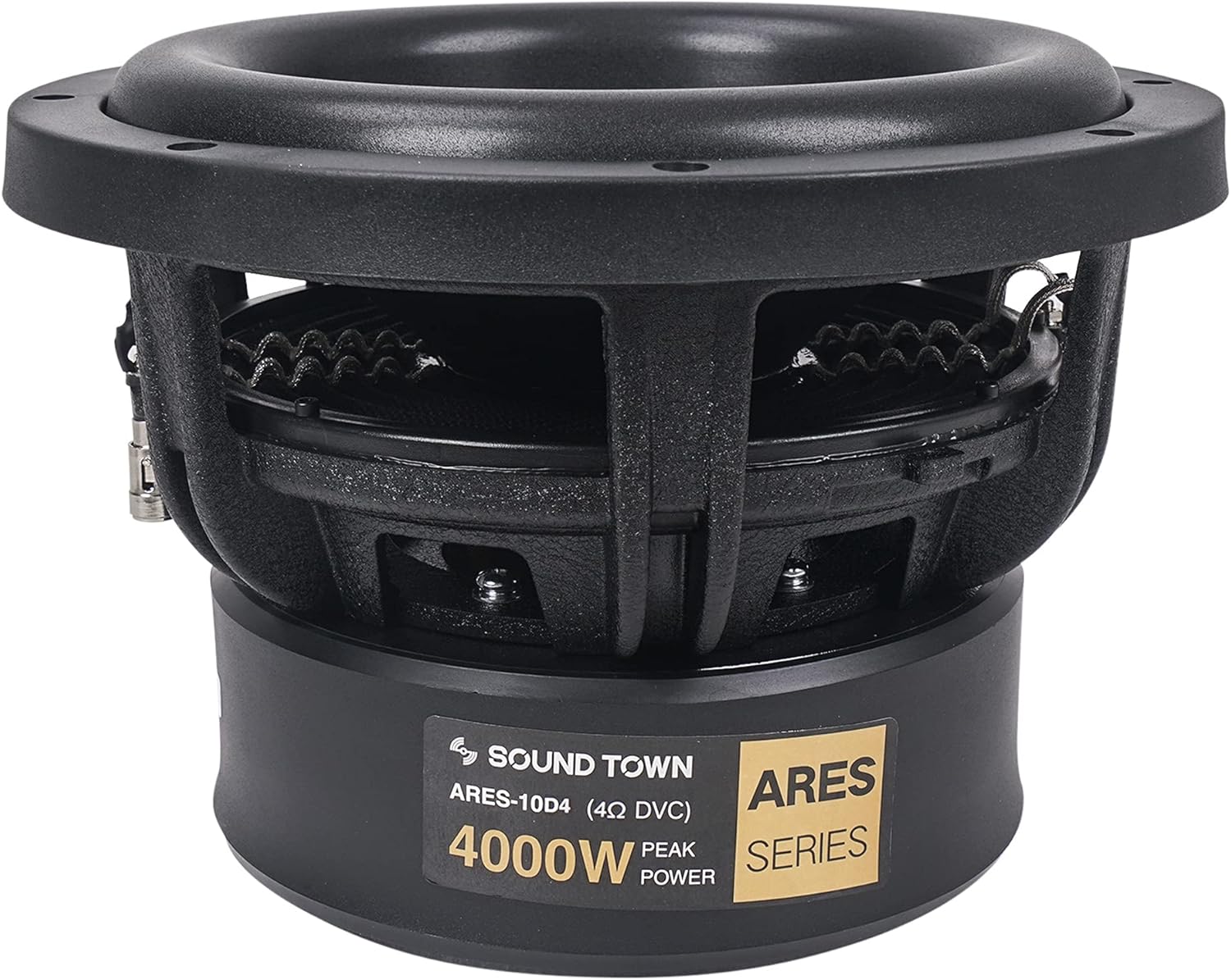 10" Dual Voice Coil 1000W Car Audio Subwoofer, Dual 4-Ohm W711814