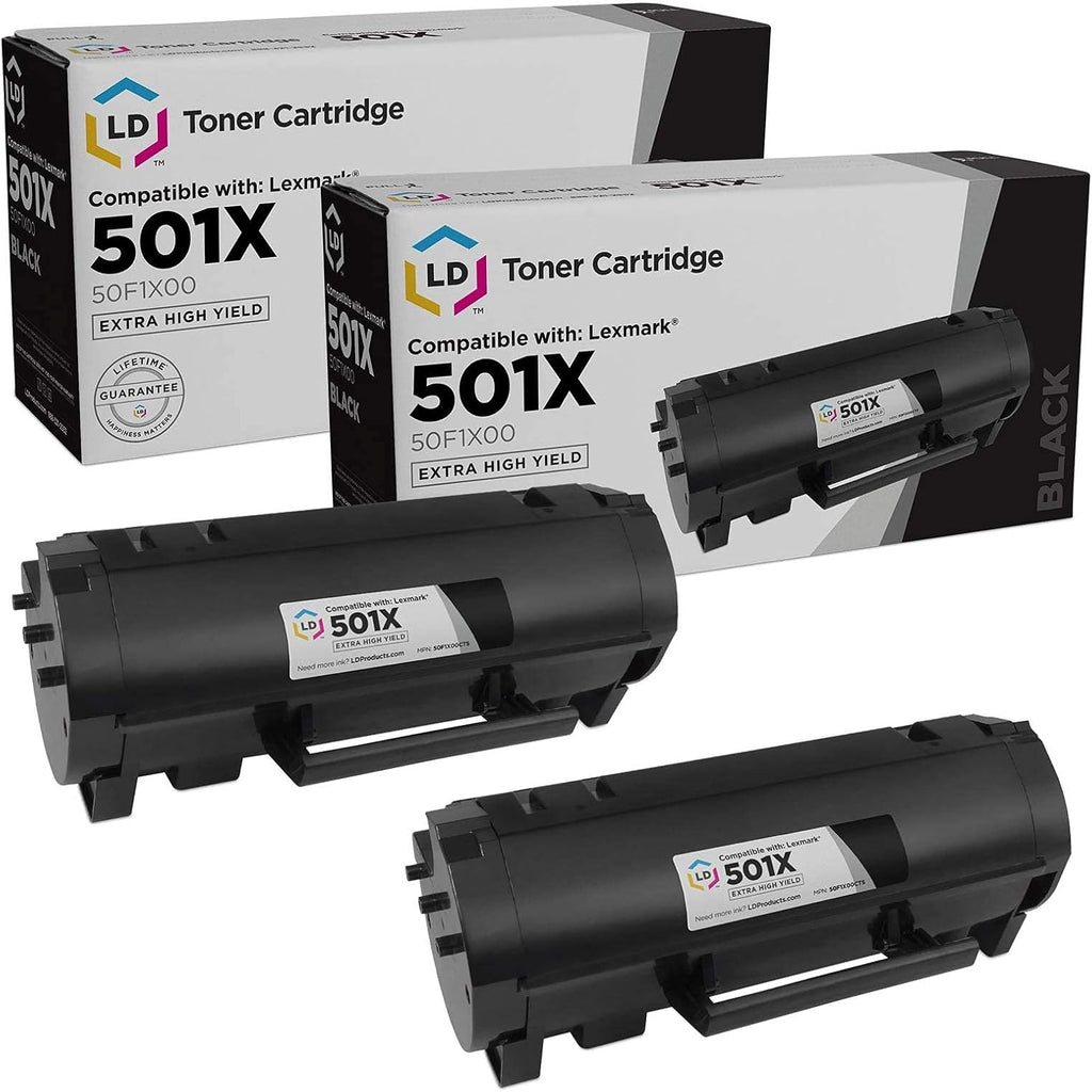 Black Extra High Yield Toner Cartridge 3-Pack Q87253