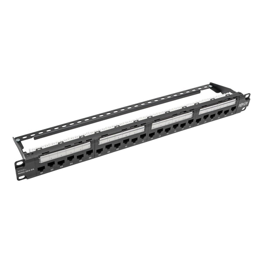 24-Port Cat6a Cat6 Cat5e Patch Panel J2953