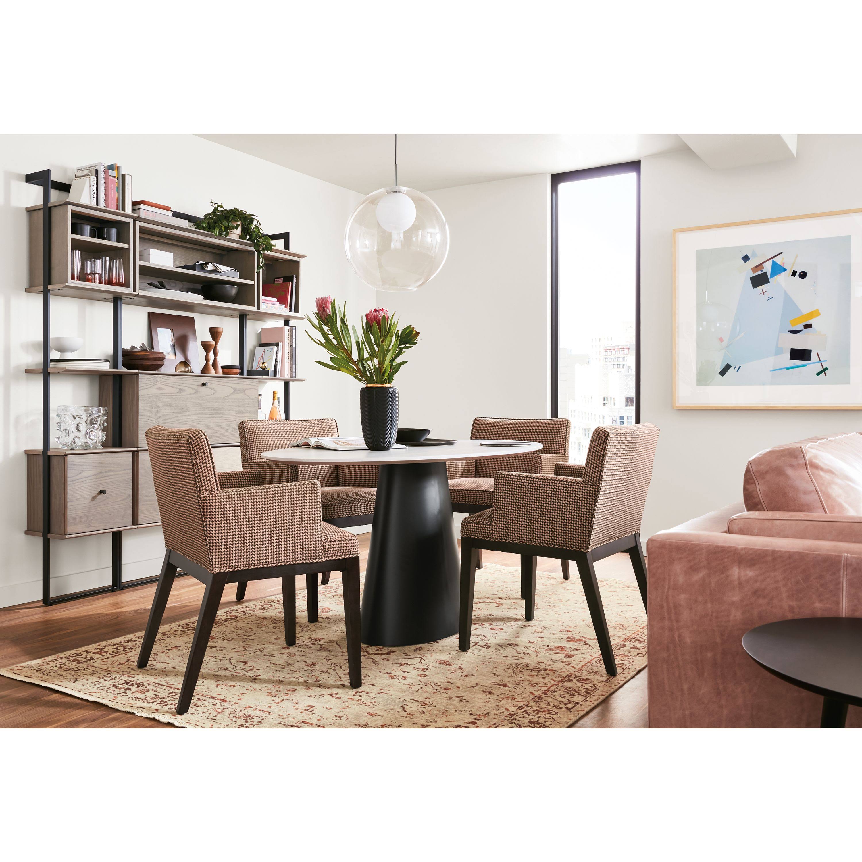 Clear Tempered Glass Round Table I4197