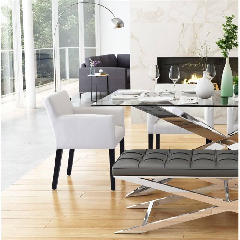 White Dining Chair T2257