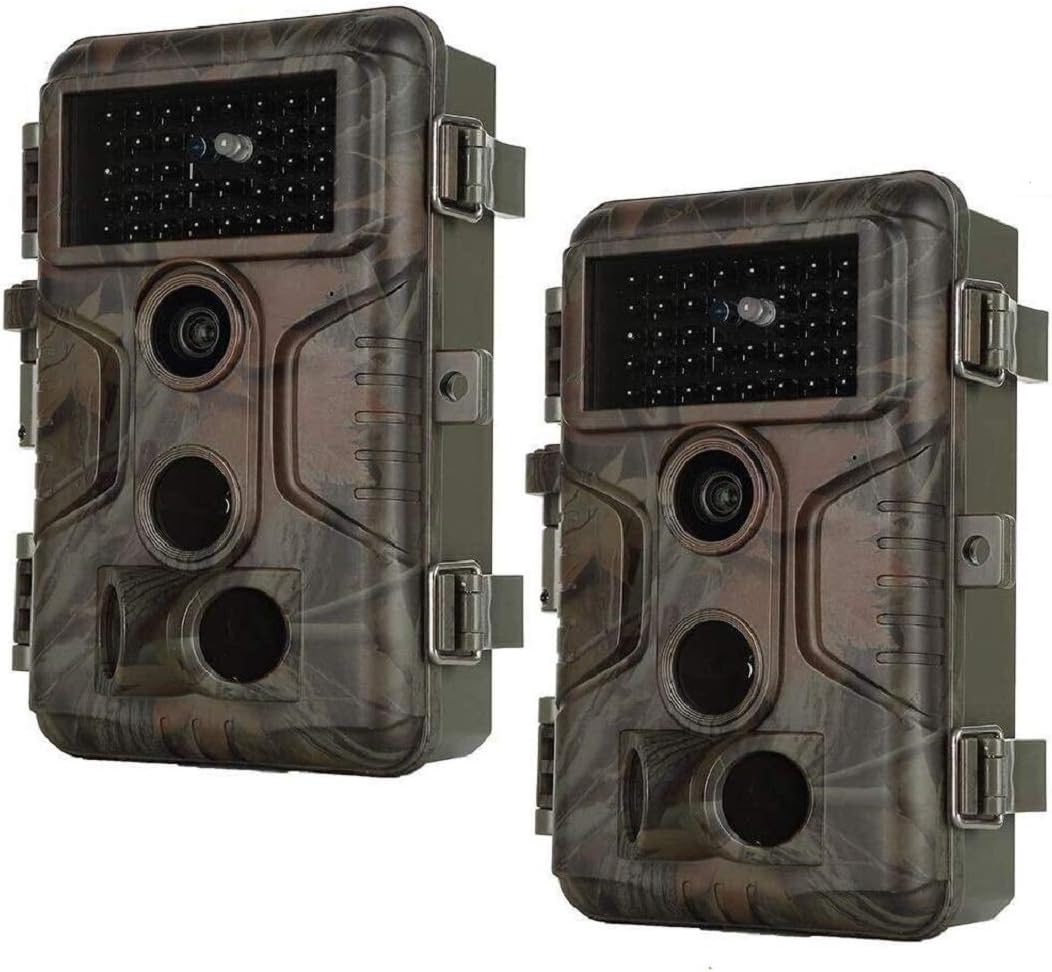 2-Pack Hunting Camera Game Cam 24MP 2.7K Night Vision Waterproof A749