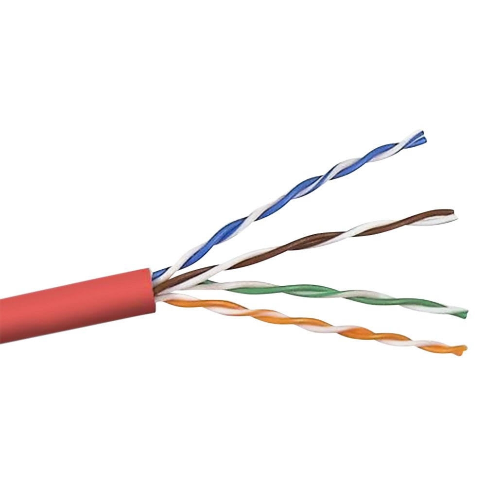 Red Cat5e Patch Cable 1000ft P58770