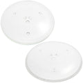 2-Pack Replacement Microwave Glass Turntable Tray C918265