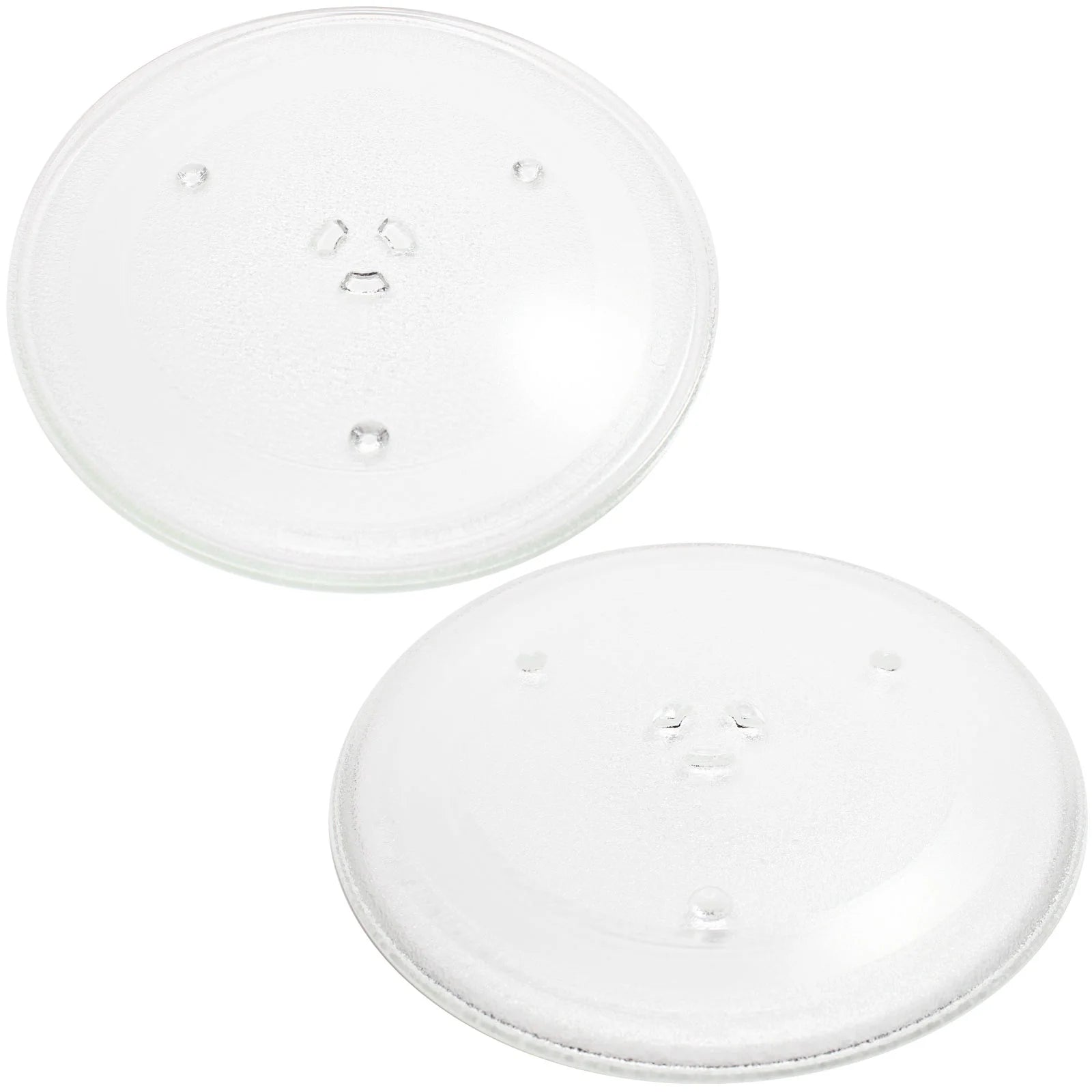 2-Pack Replacement Microwave Glass Turntable Tray C918265